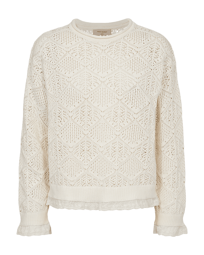 Cotla Pullover Star Off-White Freequent