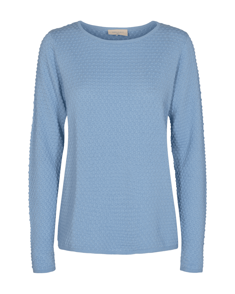 Dodo Dottie Sweater Chambray Blue Freequent