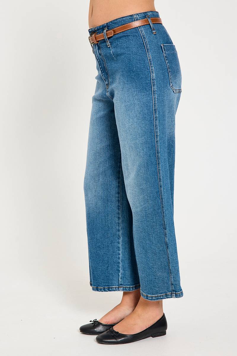 FQSalla Pants Denims 31 Medium Blue Denim Freequent