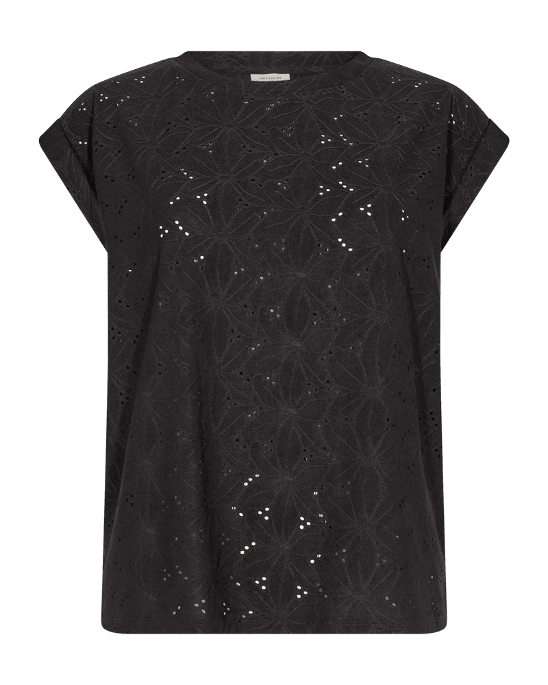FQBlond Tee Flower Black Freequent